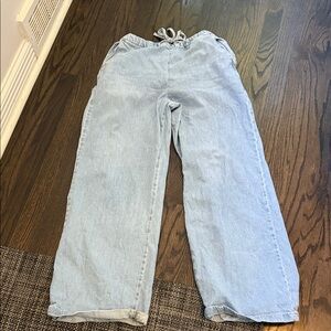 Zara Sky Blue Denim Jeans